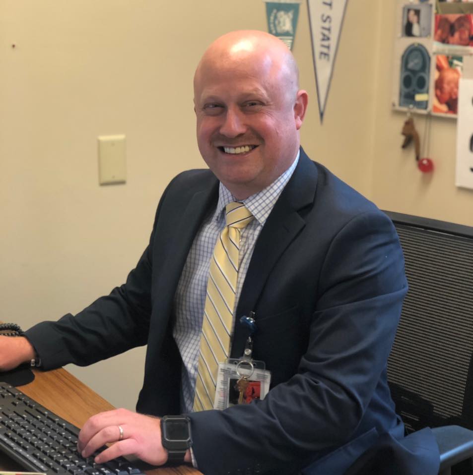 HR Randy, a bald and beautiful Akron Zoo employee