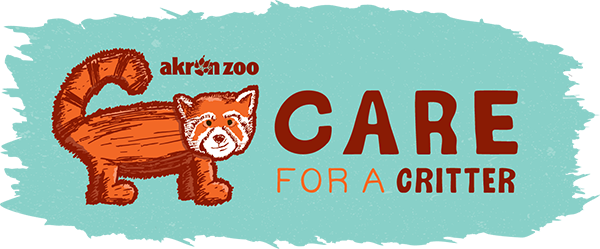 Care for a Critter logo with red panda