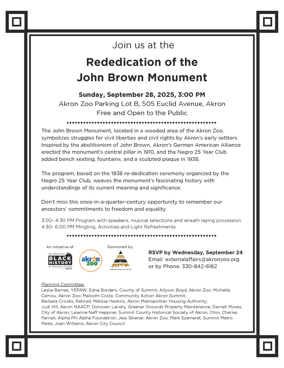 John Brown Monument Rededication