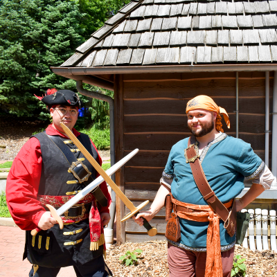 Pirate cosplayers