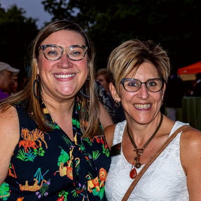 Two women at Summer Safari