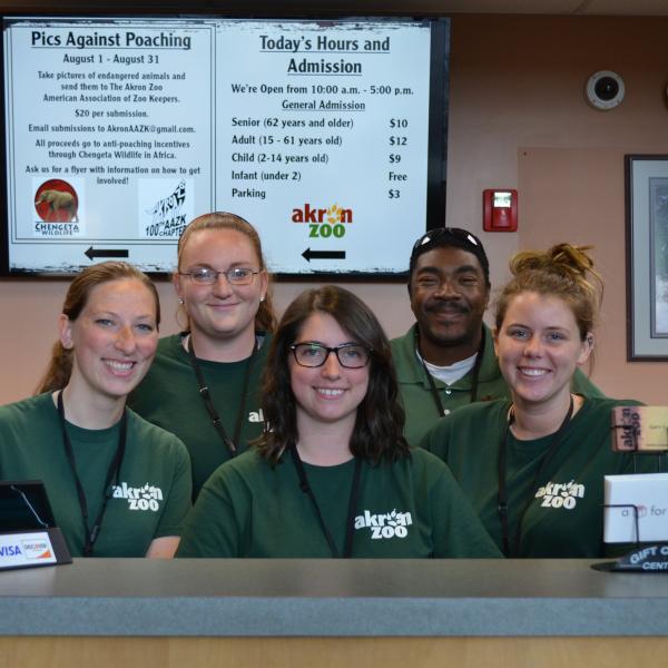 Akron Zoo employees
