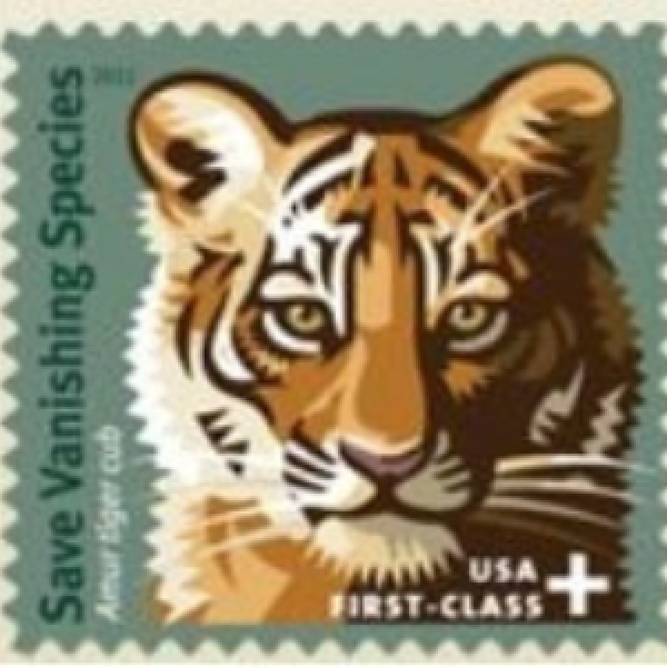 tiger stamp